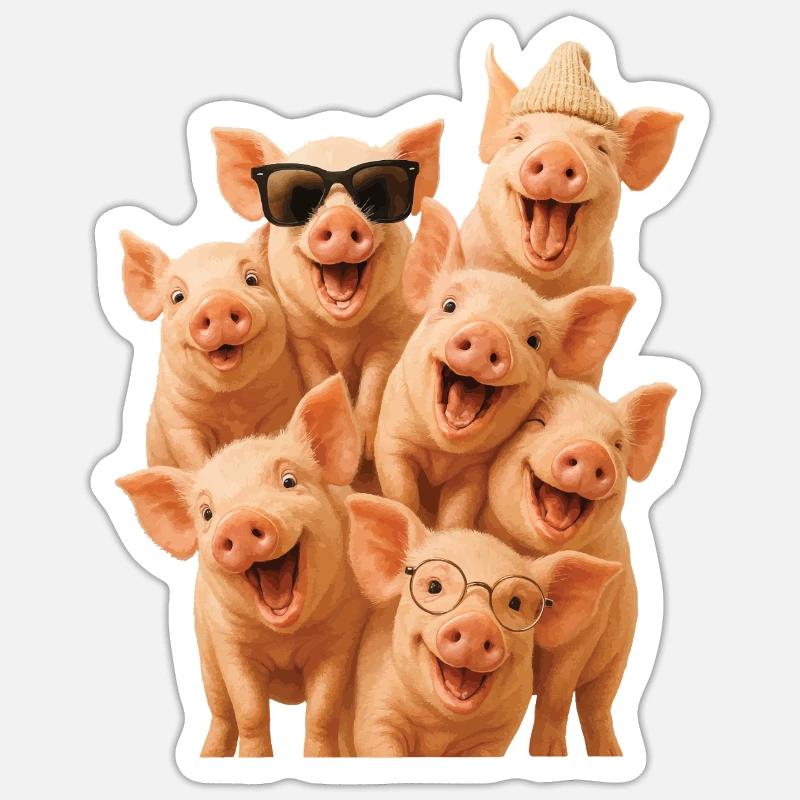 Sticker Größe S (10 x 10 cm) - 