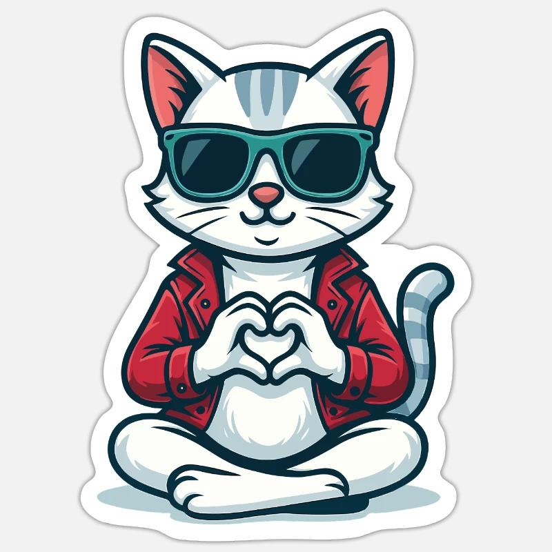 Sticker Größe S (10 x 10 cm) - 