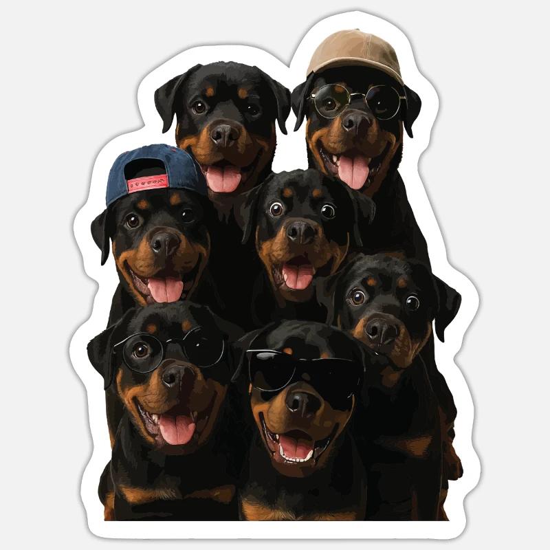Sticker Größe S (10 x 10 cm) - 