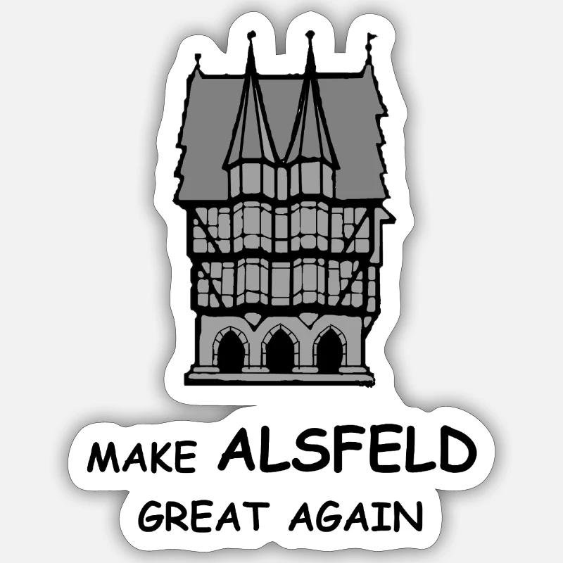 Great again 2 Sticker Größe S (10 x 10 cm)