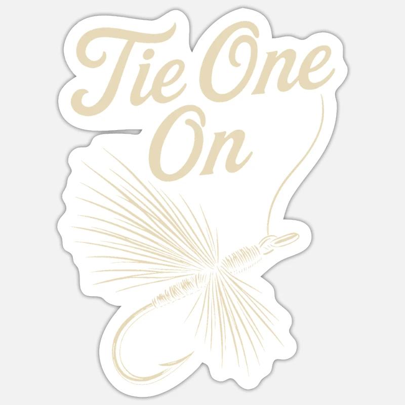 Binde einen an Sticker Größe S (10 x 10 cm)
