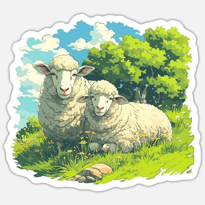 Sticker taille S (10 x 10 cm) -