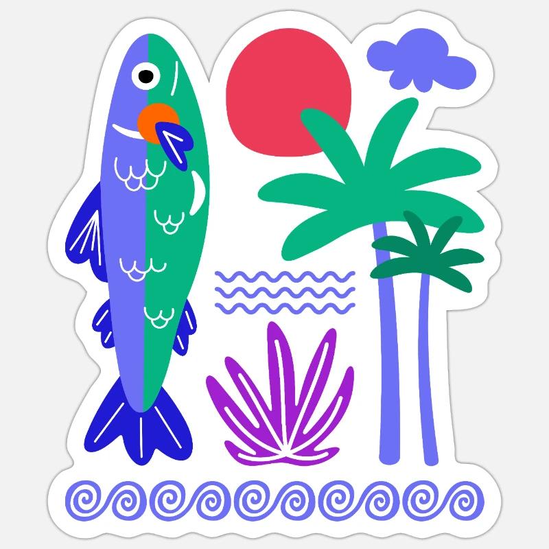 Sticker taille S (10 x 10 cm) - 