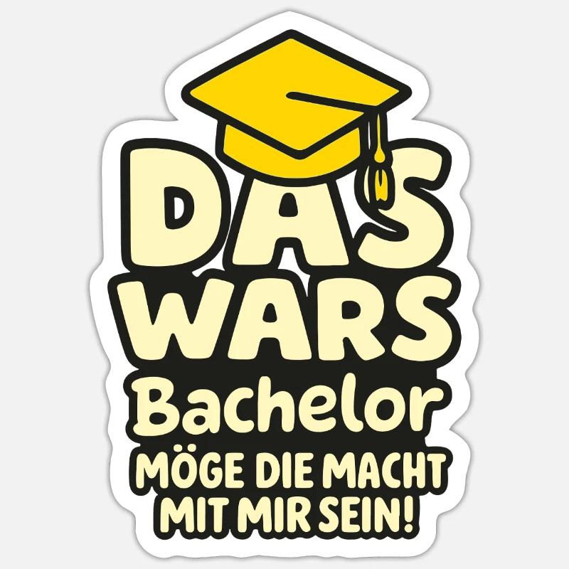The Wars Bachelor - Que la Force soit avec moi ! Sticker taille S (10 x 10 cm)