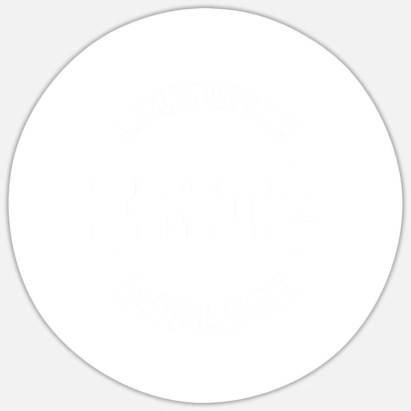Fritz - Sticker size S (10 x 10 cm) - white matte