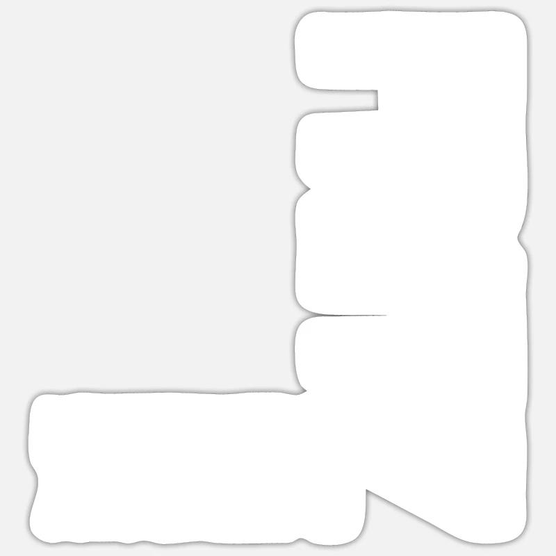 Fritz - Sticker size S (10 x 10 cm) - white matte