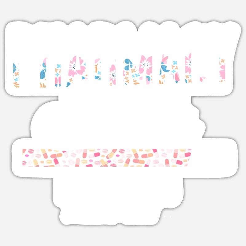 Pharmacy Tech Technician - Sticker Größe S (10 x 10 cm) - Mattweiß