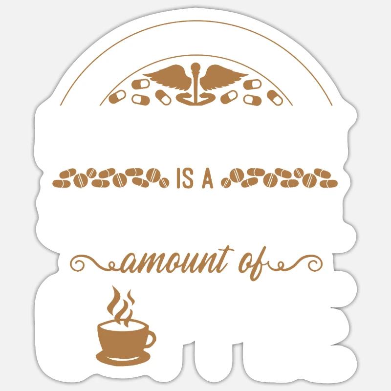Pharmacy Tech Technician - Sticker Größe S (10 x 10 cm) - Mattweiß