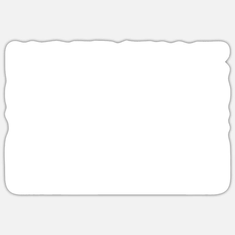 Calligraphie - Sticker taille S (10 x 10 cm) - blanc mat