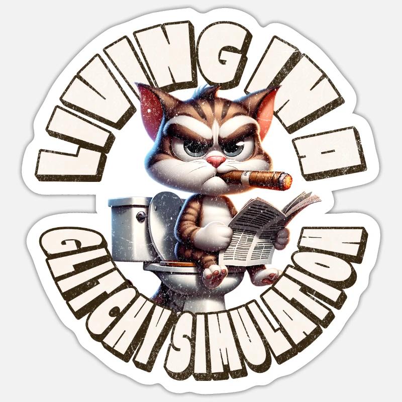 Sticker taille S (10 x 10 cm) - 