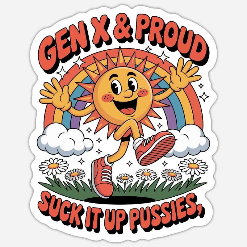 Sticker taille S (10 x 10 cm) - 