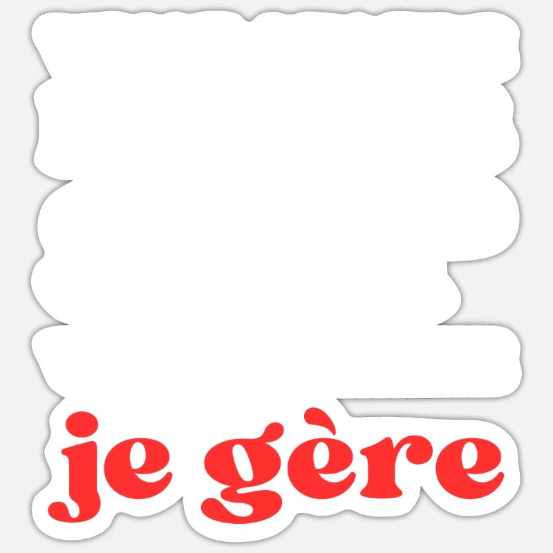 Sticker taille S (10 x 10 cm) - 