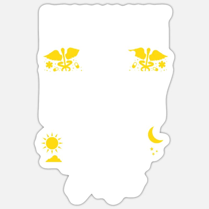 Pharmacy Tech Technician - Sticker Größe S (10 x 10 cm) - Mattweiß