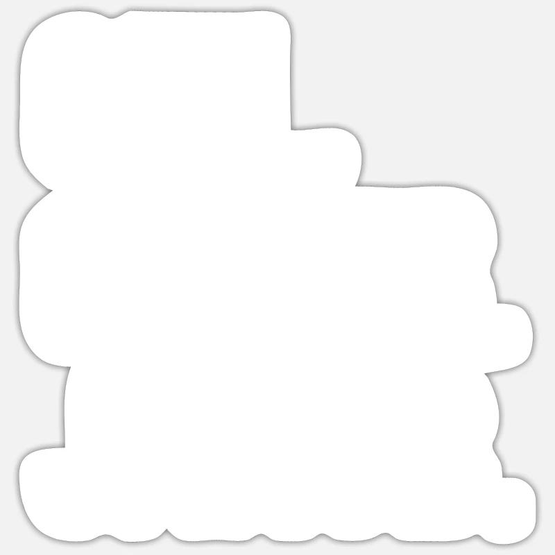 Jacob - Sticker size S (10 x 10 cm) - white matte