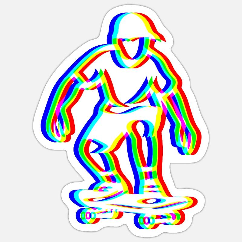 Sticker Größe S (10 x 10 cm) - 