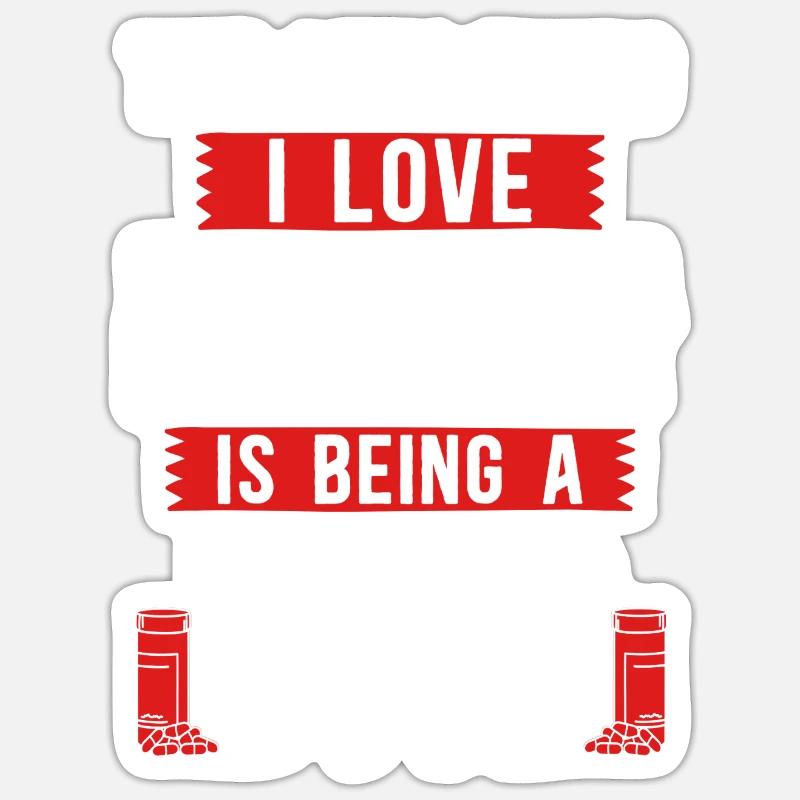 Pharmacy Tech Technician - Sticker Größe S (10 x 10 cm) - Mattweiß