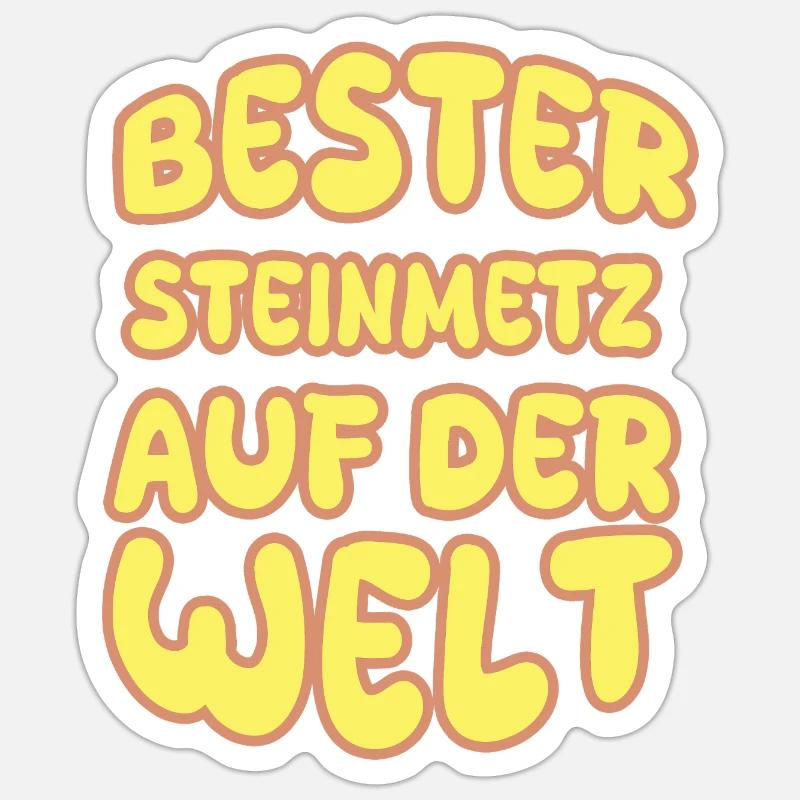 Steinmetz als Berufung Sticker Größe S (10 x 10 cm)