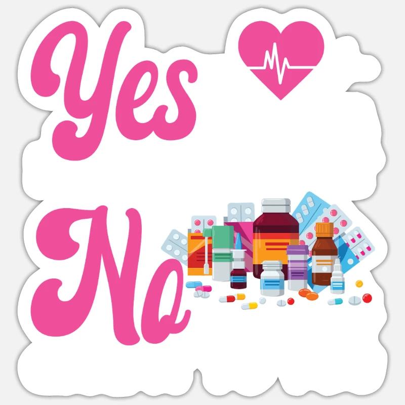 Pharmacy Tech Technician Sticker Größe S (10 x 10 cm)