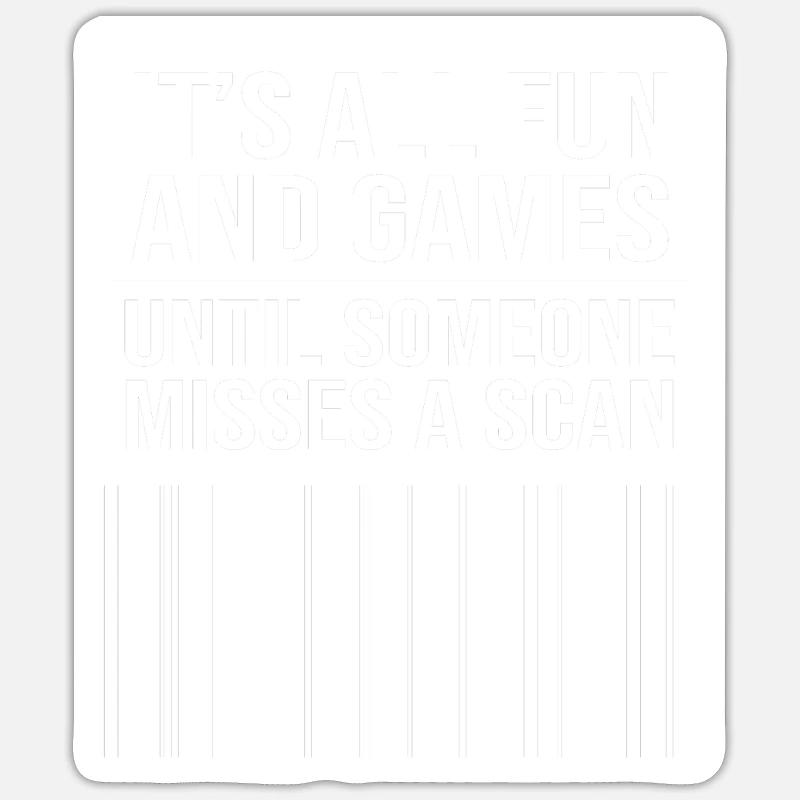 Poststempel Post - Sticker Größe S (10 x 10 cm) - Mattweiß