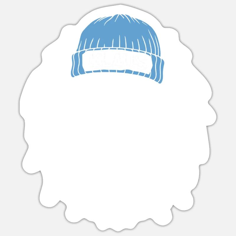 Leo Klaus - Sticker size S (10 x 10 cm) - white matte