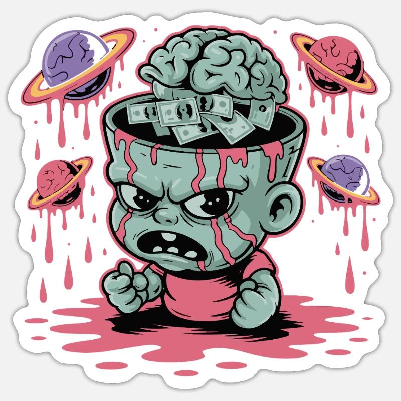 Sticker taille S (10 x 10 cm) - 