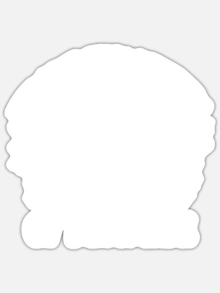 Die besten zwei Minuten Ihres Lebens PferderenneDn - Sticker Größe S (10 x 10 cm) - Mattweiß