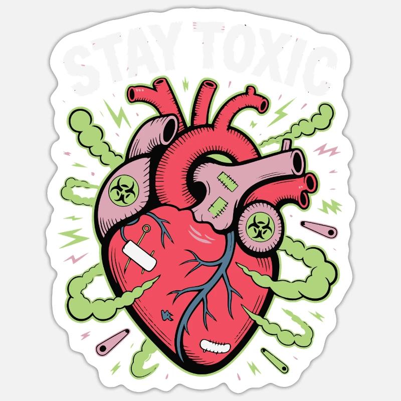Sticker Größe S (10 x 10 cm) - 