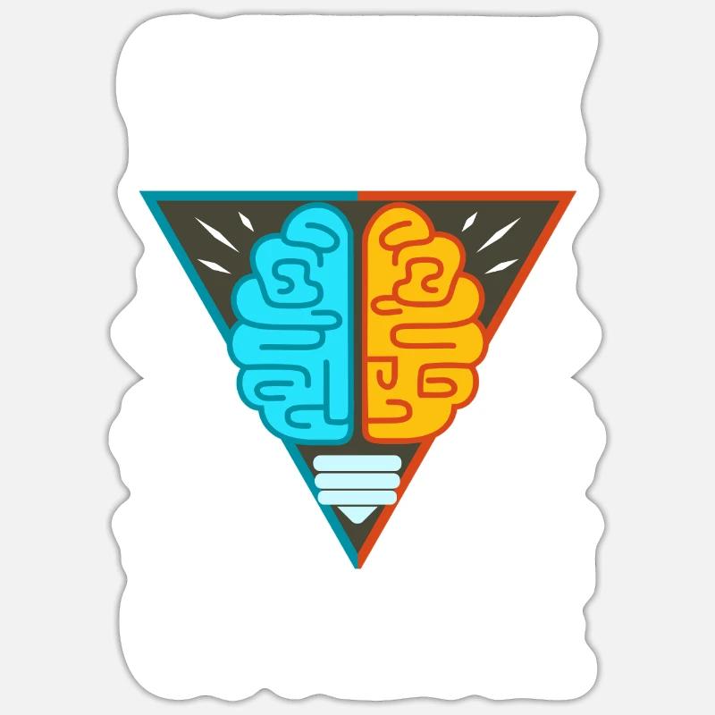 Creativity Takes Courage - Sticker size S (10 x 10 cm) - white matte