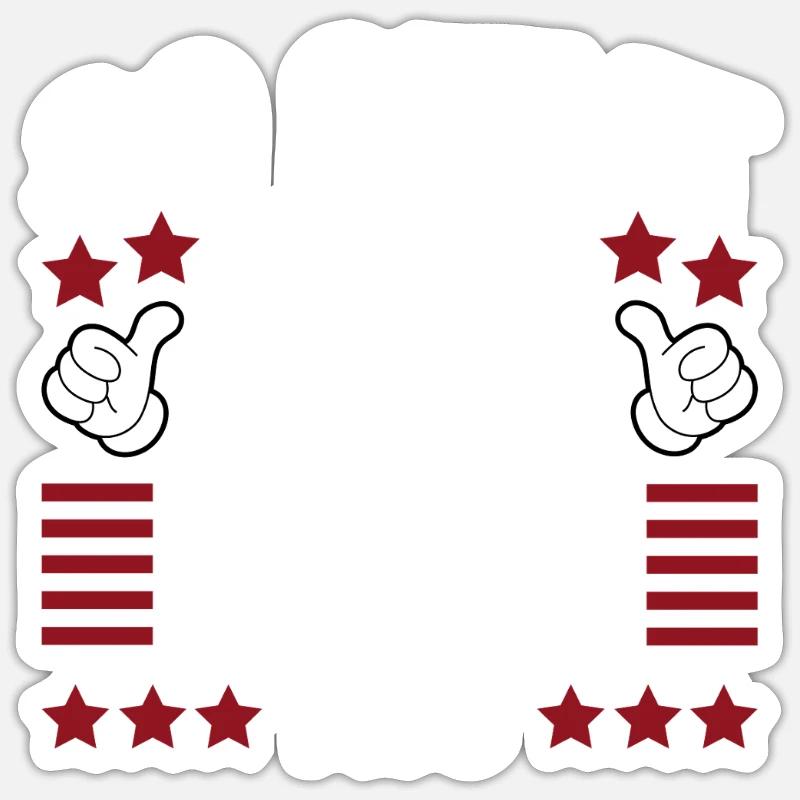 Sticker taille S (10 x 10 cm) -