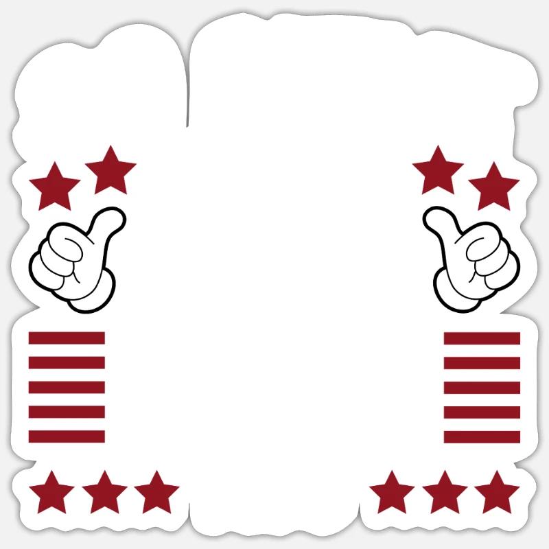 Sticker taille S (10 x 10 cm) - 