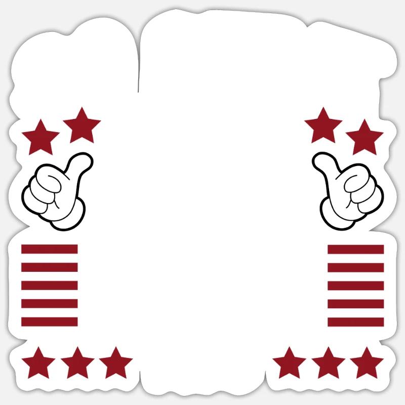 Sticker taille S (10 x 10 cm) - 
