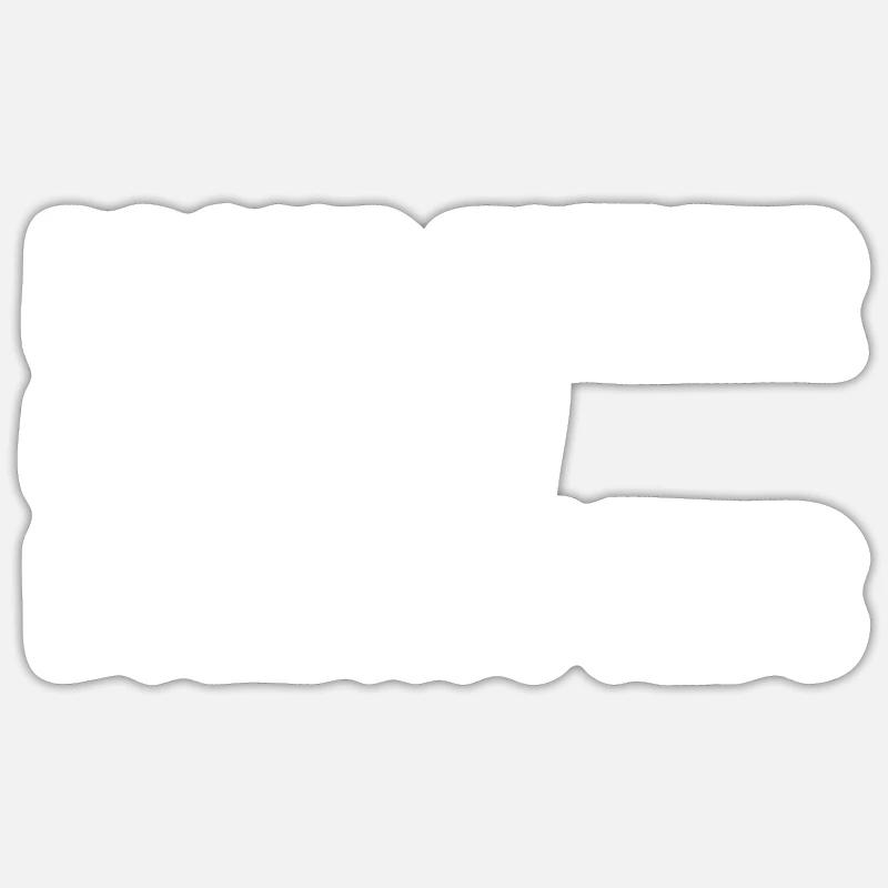 Stolzer Vater einiger dummer Kinder Sticker Größe S (10 x 10 cm)