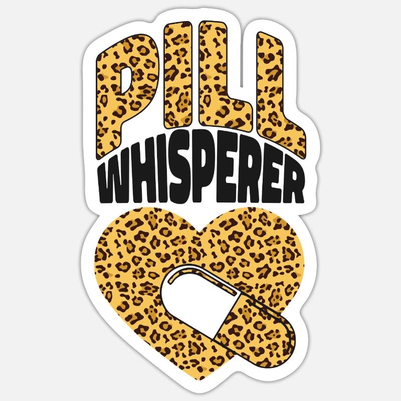 Pharmacy Tech Technician - Sticker Größe S (10 x 10 cm) - Mattweiß