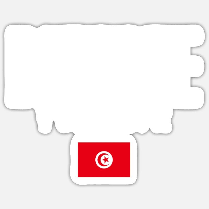 Bizerte Tunisia - Sticker size S (10 x 10 cm) - white matte