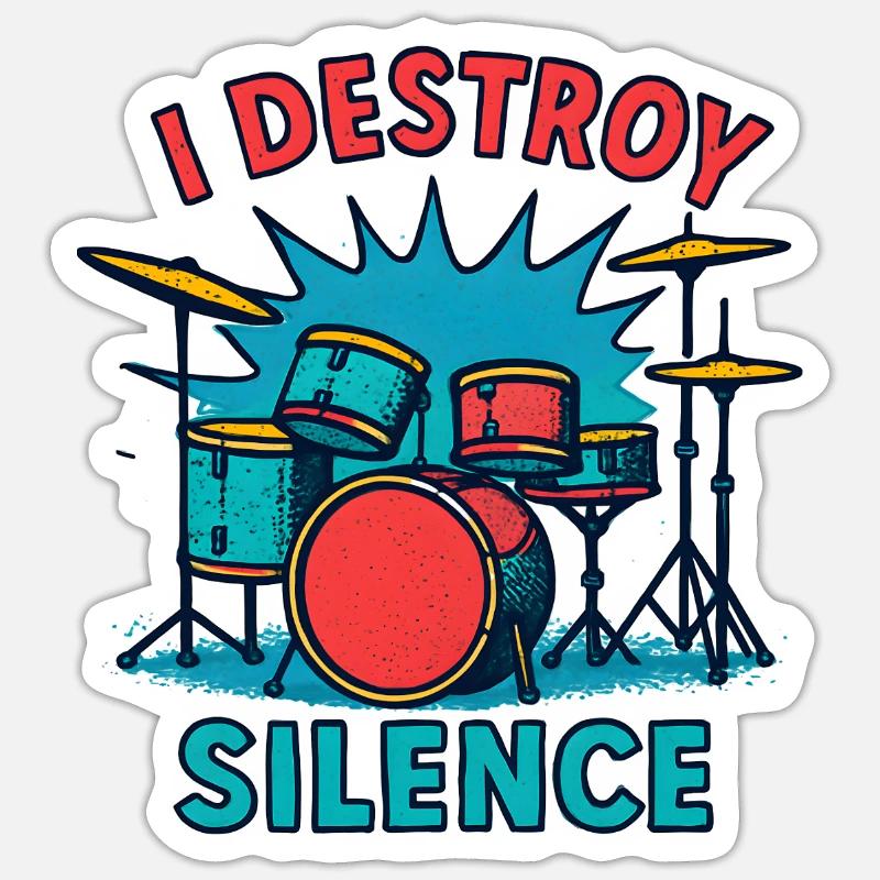 Sticker Größe S (10 x 10 cm) - 