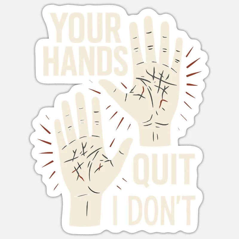 Sticker Größe S (10 x 10 cm) - 