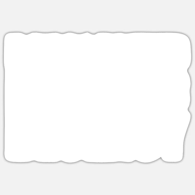Radicalized by basic decency - Sticker size S (10 x 10 cm) - white matte