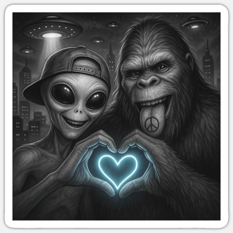 Sticker size S (10 x 10 cm) - 