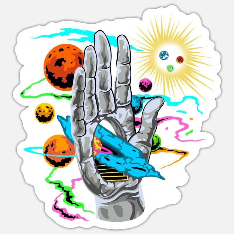 Sticker Größe S (10 x 10 cm) - 