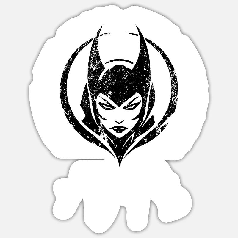 50. Geburtstag Using Superpowers Since 09/1975 - Sticker Größe S (10 x 10 cm) - Mattweiß