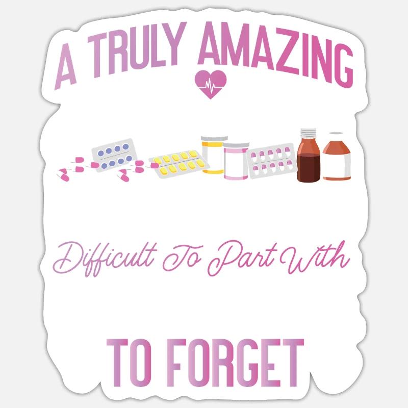 Pharmacy Tech Technician Sticker Größe S (10 x 10 cm)