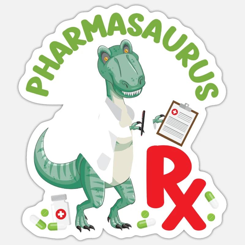 Pharmacy Tech Technician Sticker Größe S (10 x 10 cm)