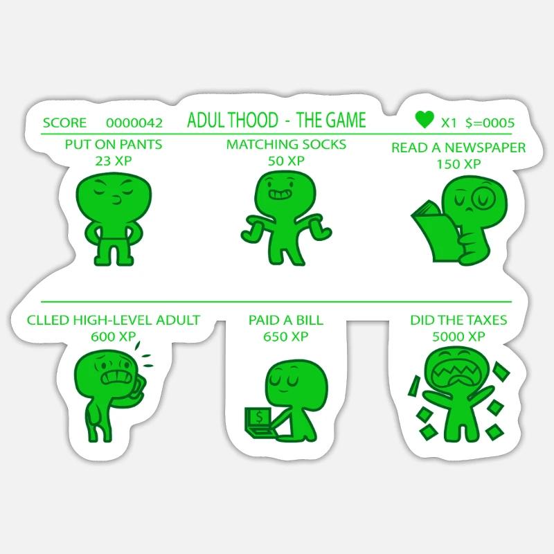 Sticker size S (10 x 10 cm) - 