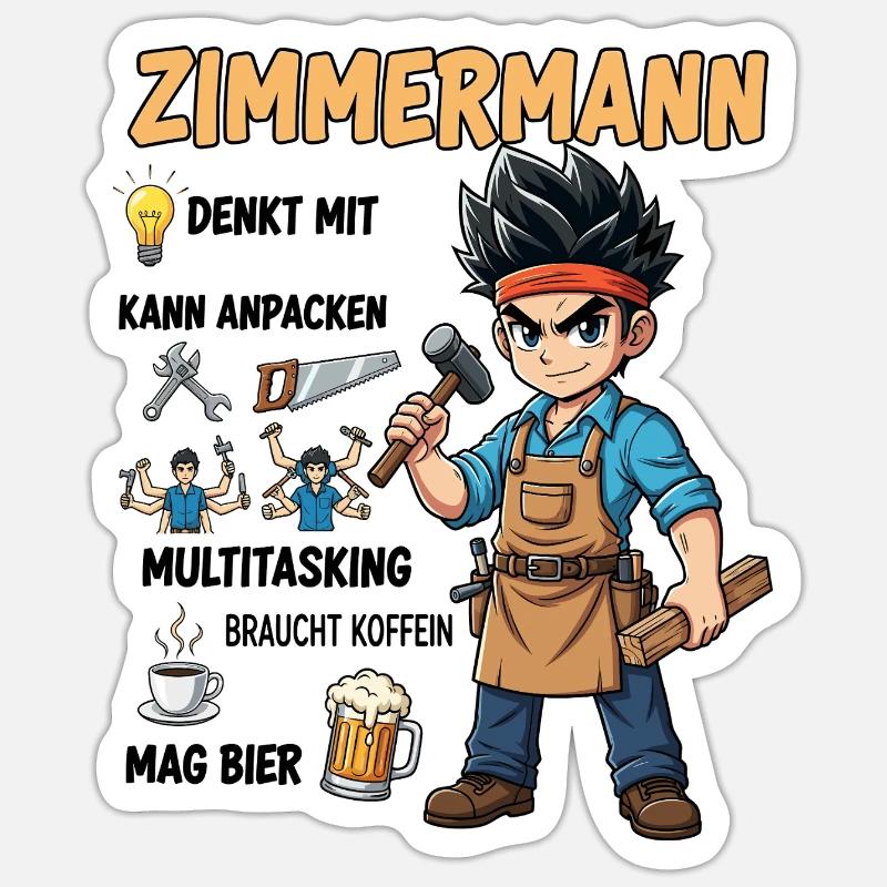 Sticker Größe S (10 x 10 cm) - 