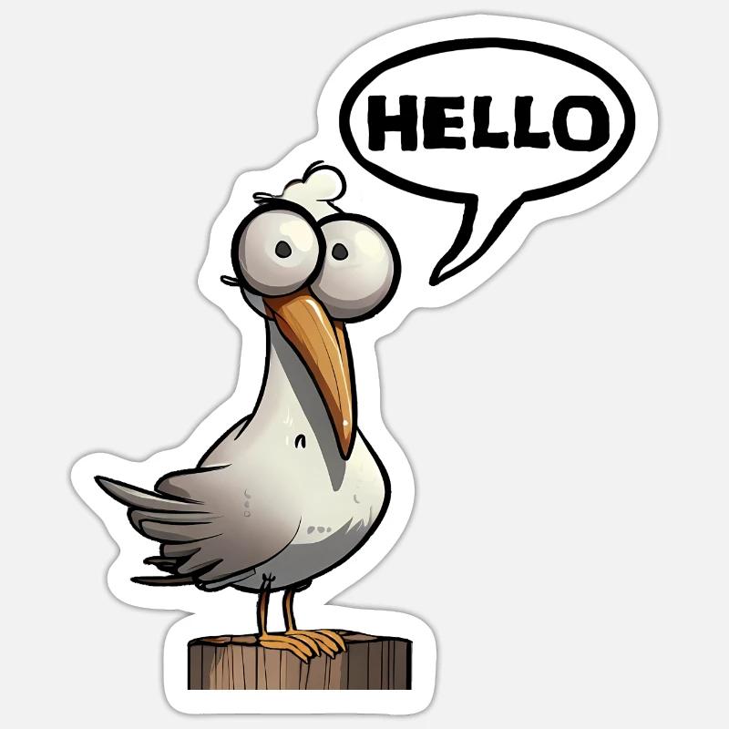 Sticker Größe S (10 x 10 cm) - 