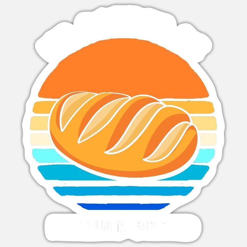 Baker Baker Baking - Sticker size S (10 x 10 cm) - white matte