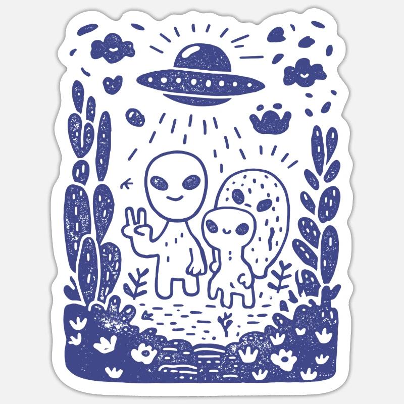 Sticker taille S (10 x 10 cm) - 