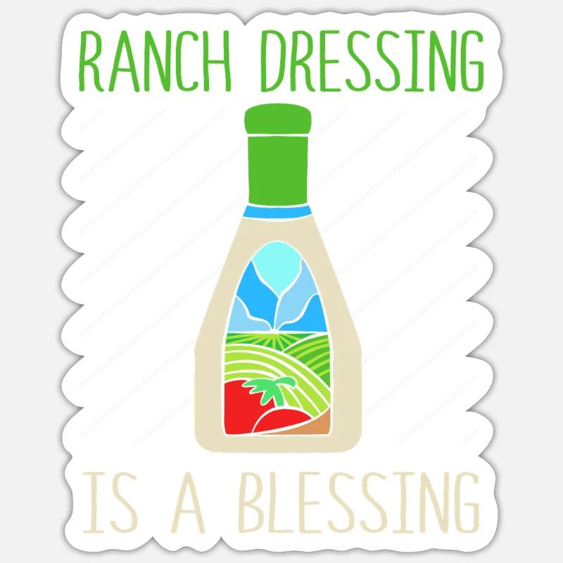 Dressing - Sticker Größe S (10 x 10 cm) - Mattweiß