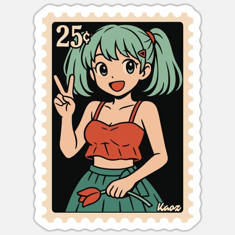 Sticker Größe S (10 x 10 cm) - 