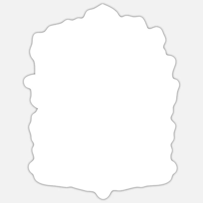 Harmony - Sticker size S (10 x 10 cm) - white matte